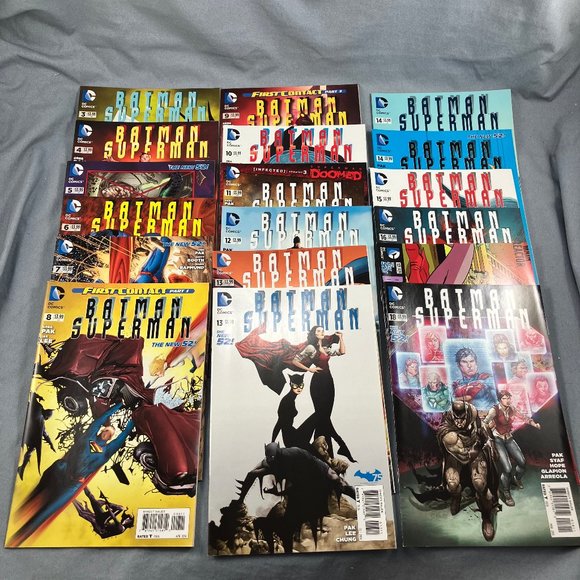 Batman Superman DC Comics Huge Lot 29 Asst Issues 2013-2016 Series + Variants - Picture 5 of 6